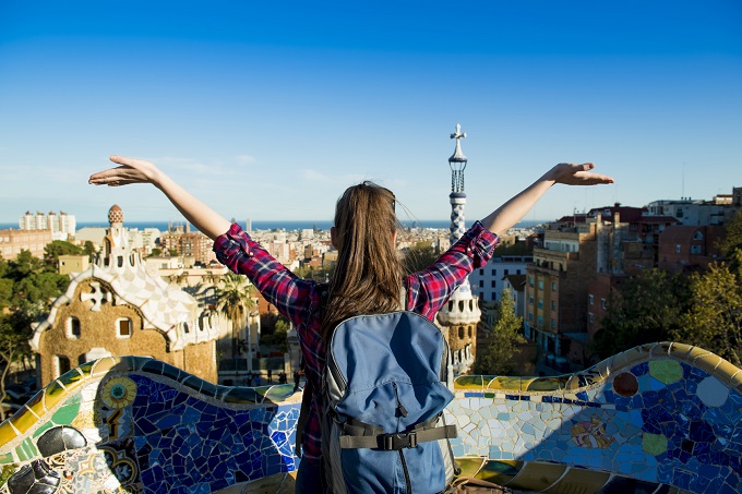 Estudiante que decide elegir una residencia en Barcelona