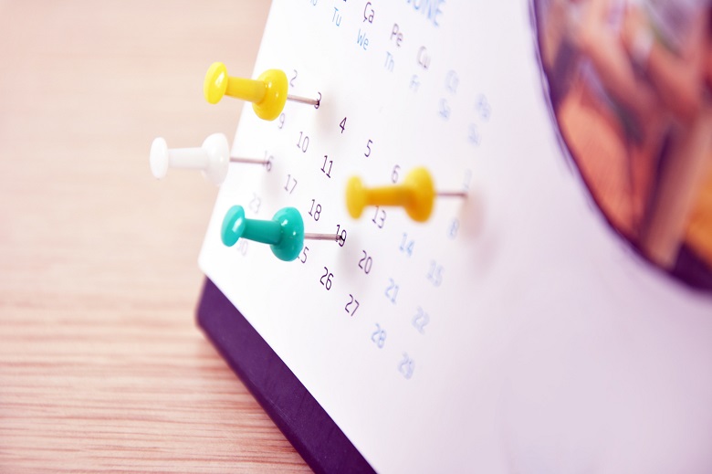 Marcar el alojamiento por días en el calendario