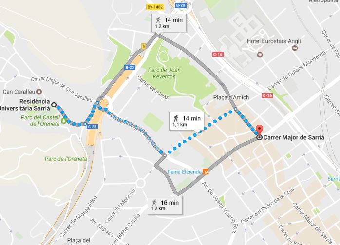 Barcelona para residir como estudiante supone aprenderse la manera de geolocalizarse: montaña, mar, Besòs, Llobregat Barcelona para residir como estudiante supone aprenderse la manera de geolocalizarse: montaña, mar, Besòs, Llobregat