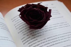 El día de Sant Jordi es obligado regalar una rosa y un libro