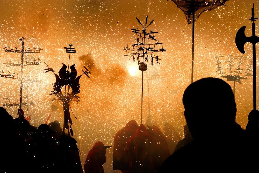 Para las fiestas de La Mercè 2018 no puede faltar el clásico correfoc