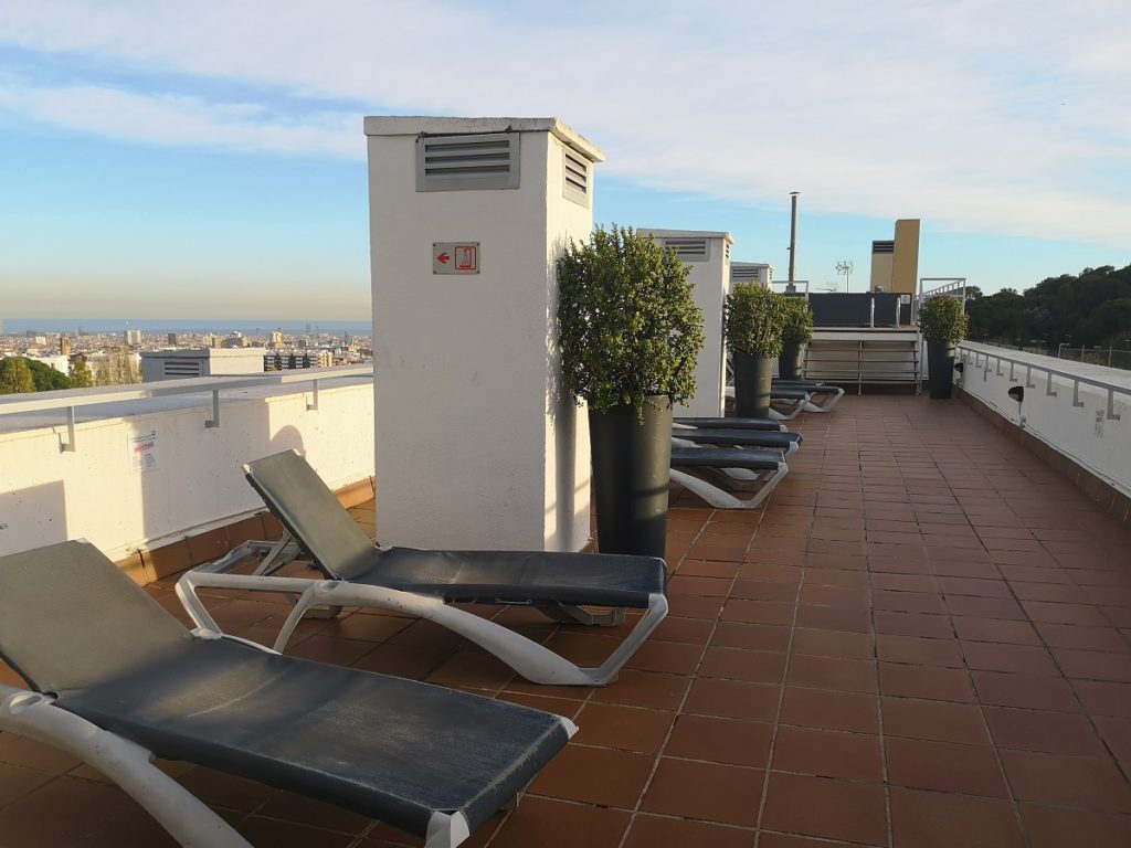 Las vistas desde la Residencia Universitaria Sarrià son privilegiadas